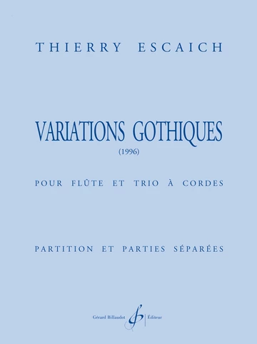 Variations gothiques Visuel